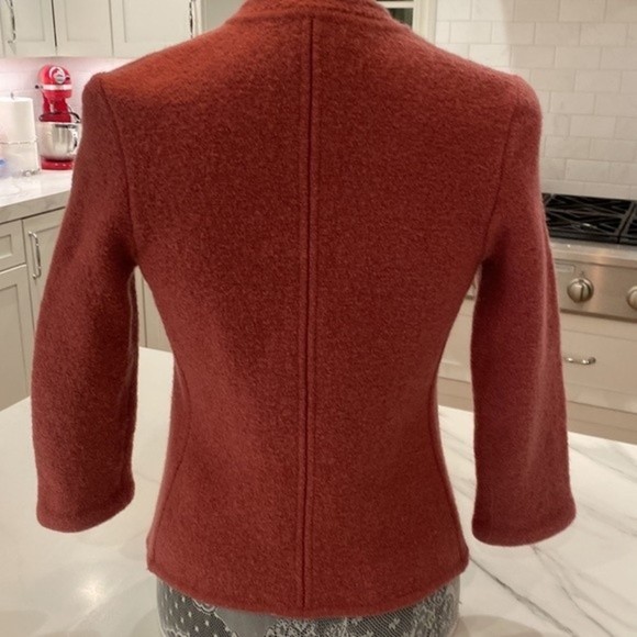 Vintage Geiger of Austria Boiled Wool Jacket | Pink | Size 42 - Picture 2 of 7